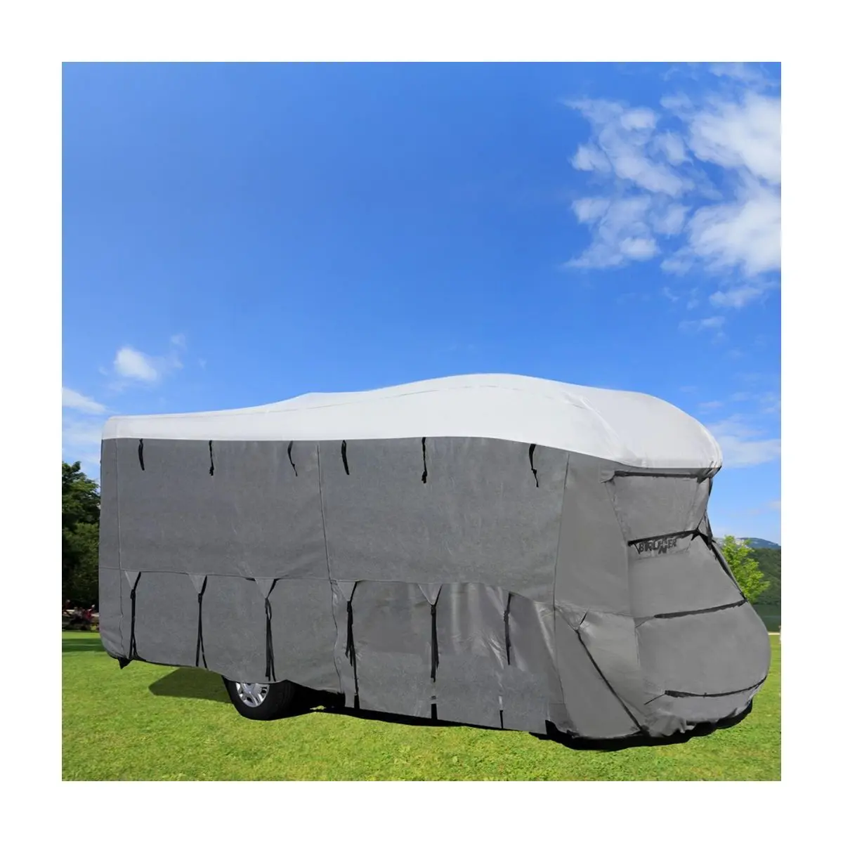 Husa de protectie pentru caravana 12M, 500-550 x 240 x 270 cm