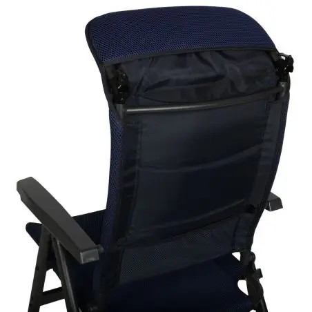Kempingová stolička Advancer Compact - tmavo modrá