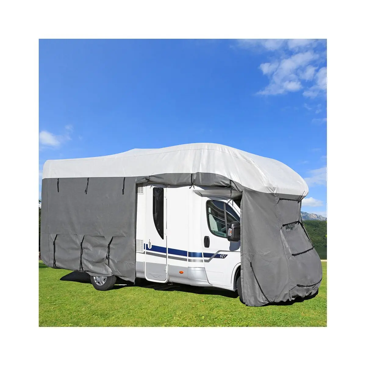 Husa de protectie pentru caravana 12M, 500-550 x 240 x 270 cm