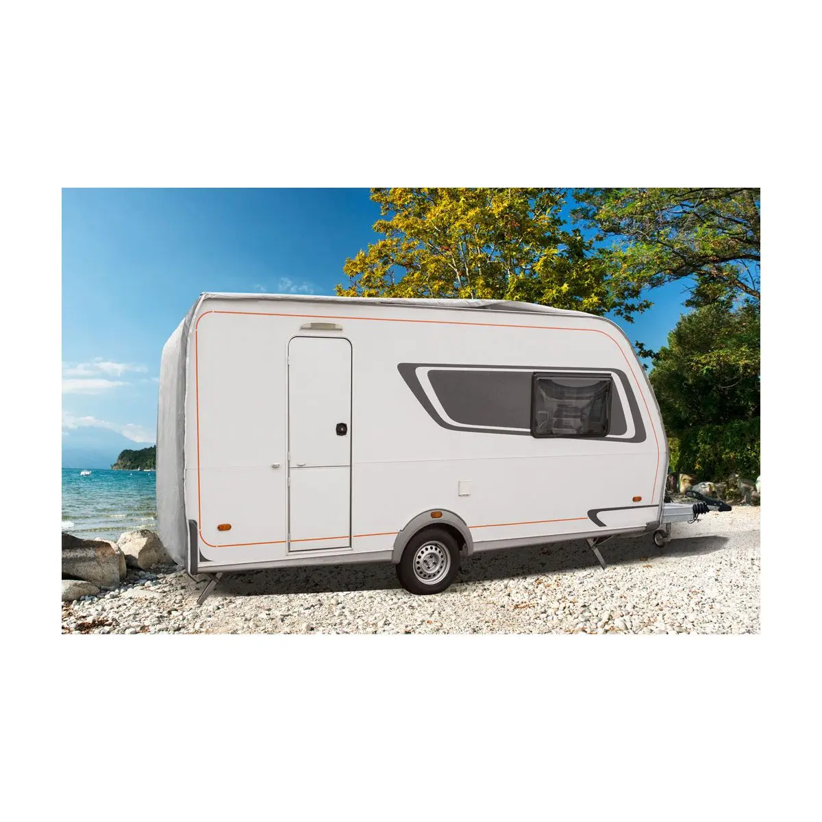 Kryt na karavan 12M, 650-700 x 240 x 220 cm