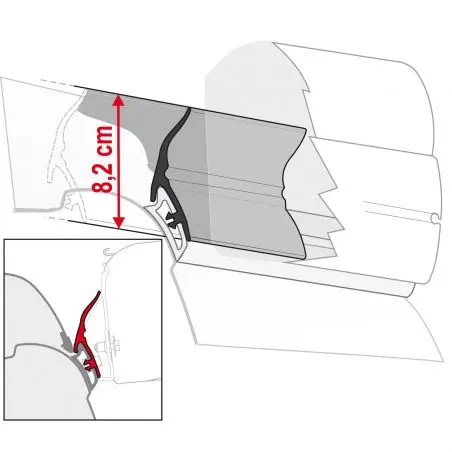 Banda de etanșare Rain Guard - T5/T6 California F35 Pro, F45 S