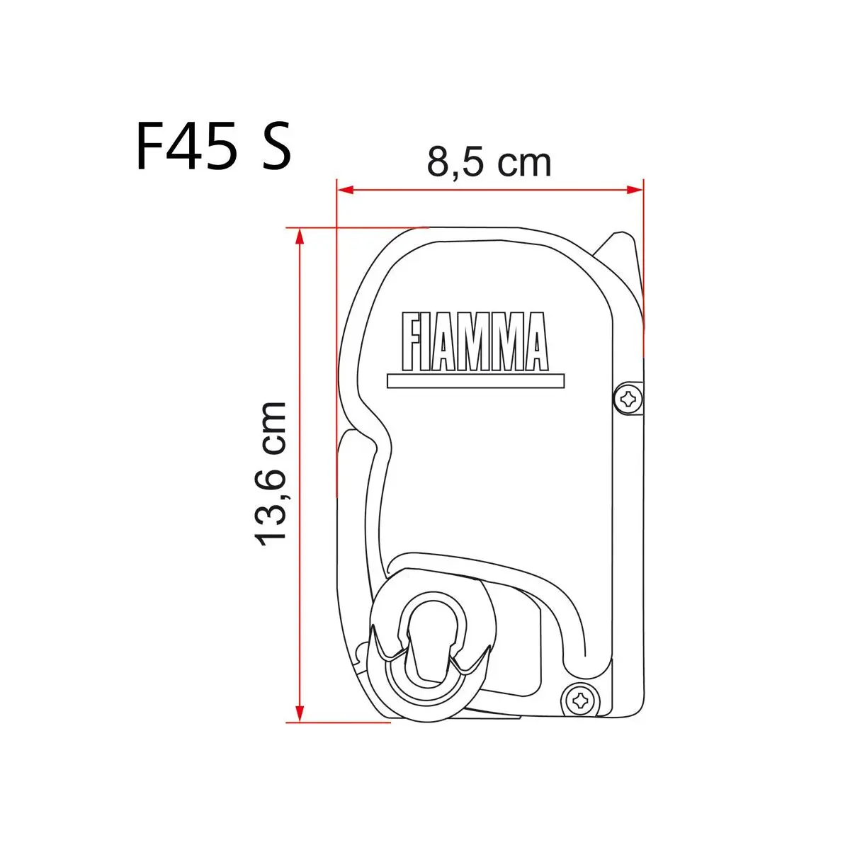 Fiammastore F45 - 300 titán, királykék