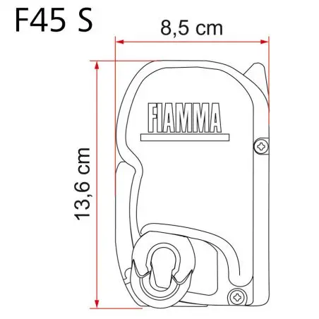 Fiammastore F45 - 300 titán, királykék