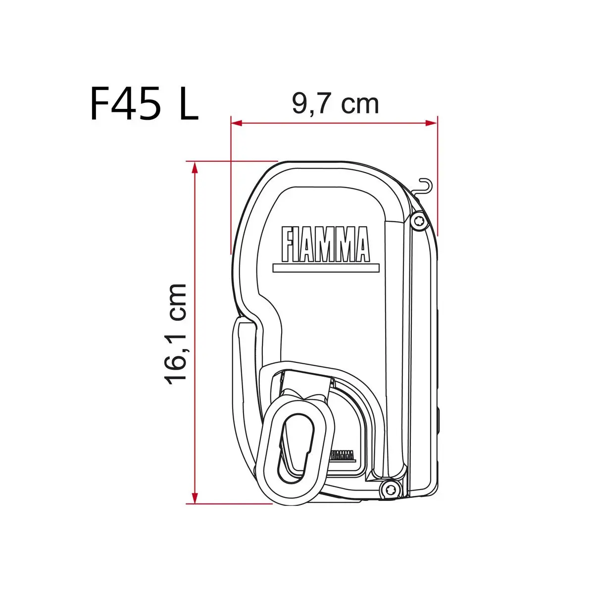 Fiammastore F45 - 300 titán, királykék