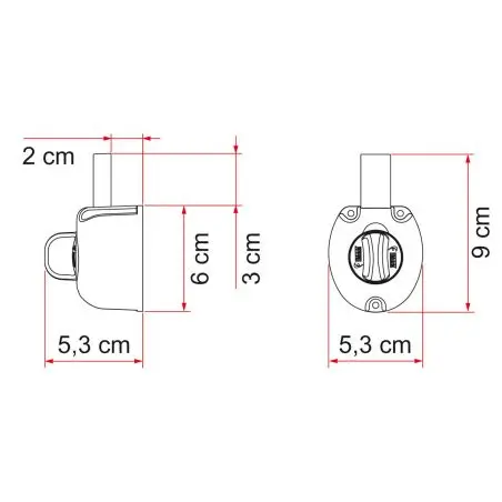 Încuietoare interioară a ușii Safe Door Guardian - Universal