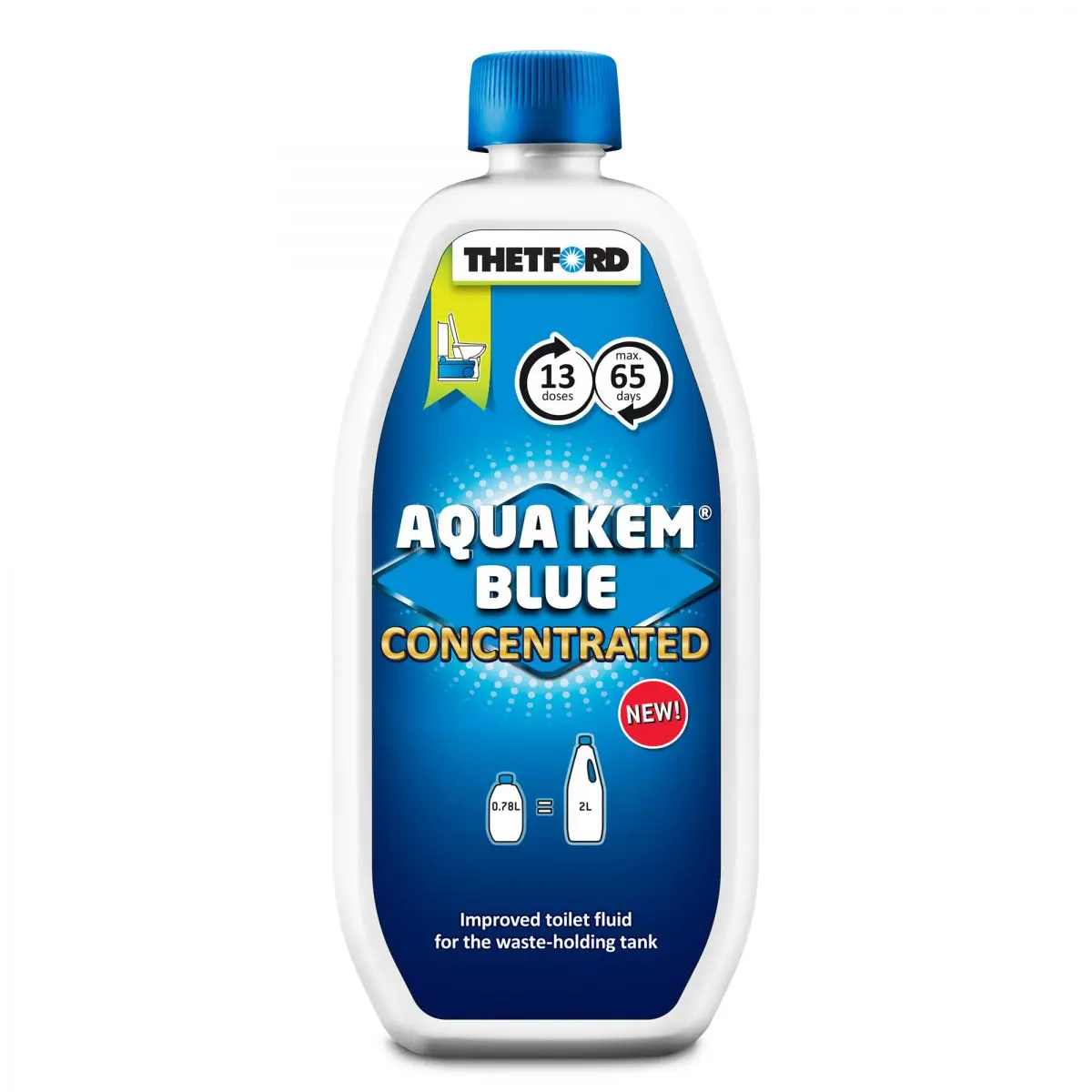 Aqua Kem Modrý koncentrát - 780 ml