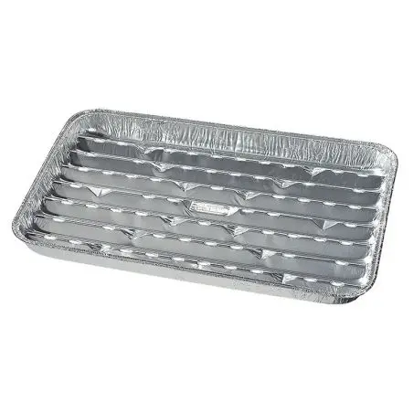 Szögletes grillserpenyők - 5 db 35 x 22 cm-es csomag