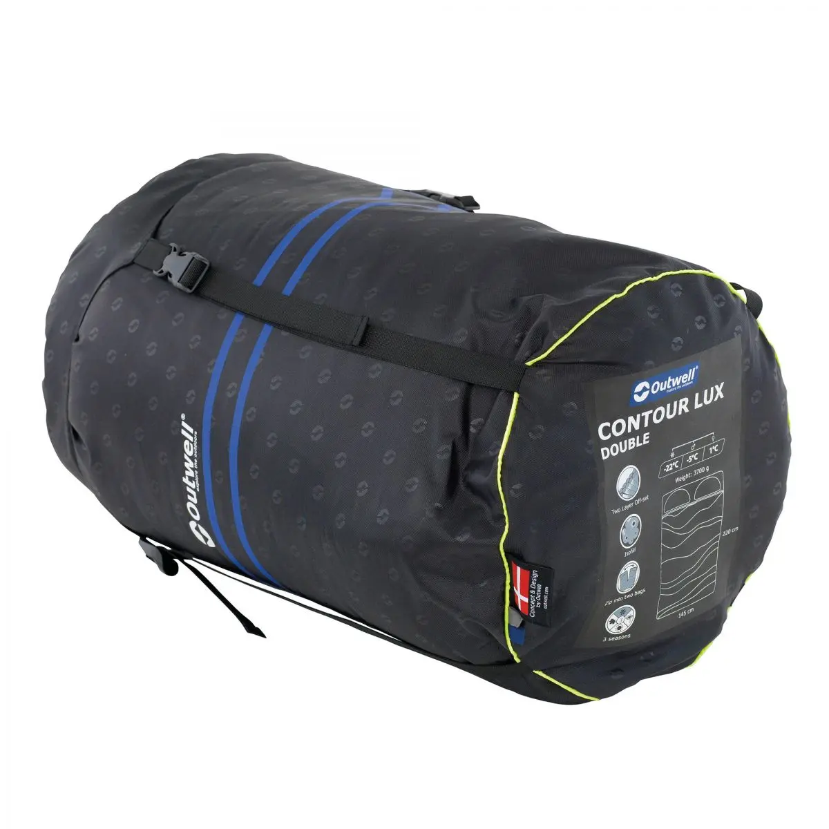 Sac de dormit pătură Contour Lux Double - 220 x 145 cm