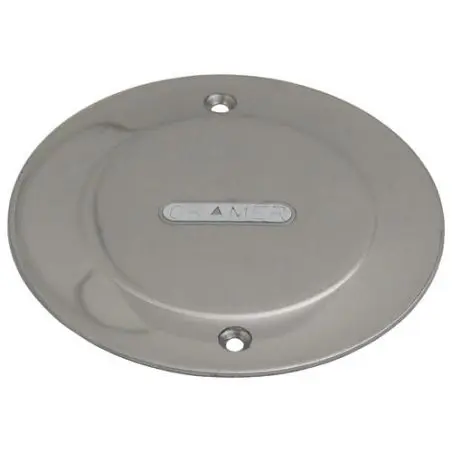 Inox égősapka, 6 cm, 3 db csavarral Dometic EK 2000 és H sorozatú tűzhelyhez