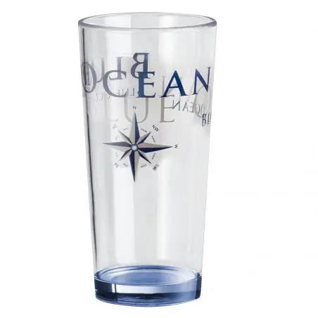 Seria veselă Blue Ocean - pahar de băut 400 ml, set 2 buc