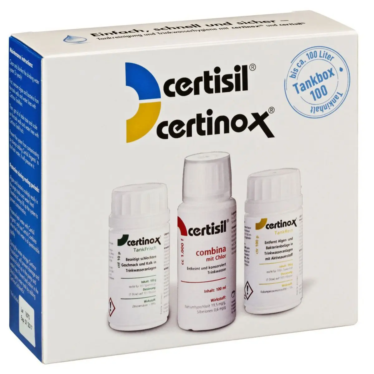 Certibox - 100 set, ambalaj complet