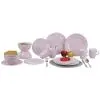 Set vesela 16 piese Royal - Set vesela 16 piese, trandafir regal cu anti-alunecare