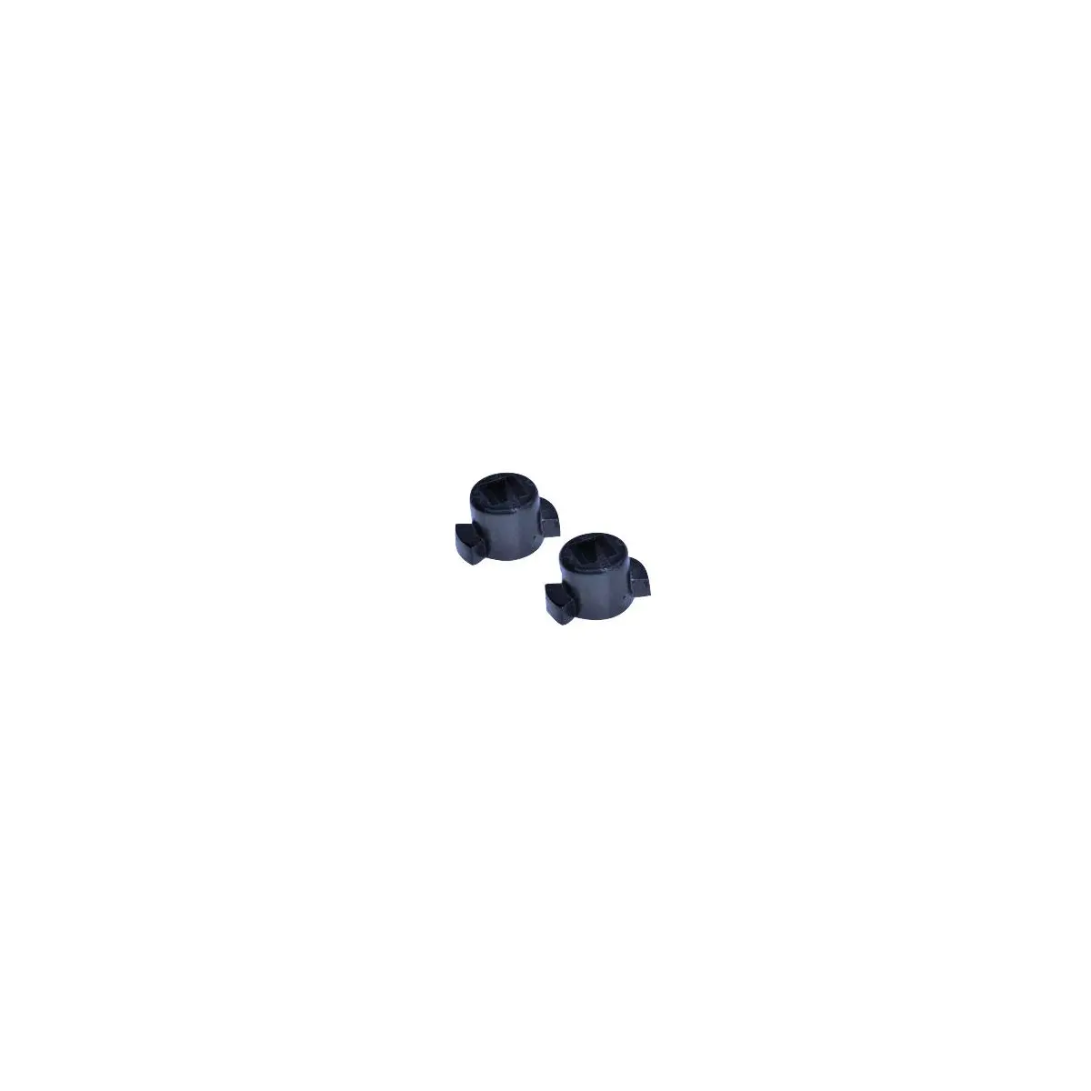 Manșon de pretensionare - (pereche) negru pentru jaluzele casete duble