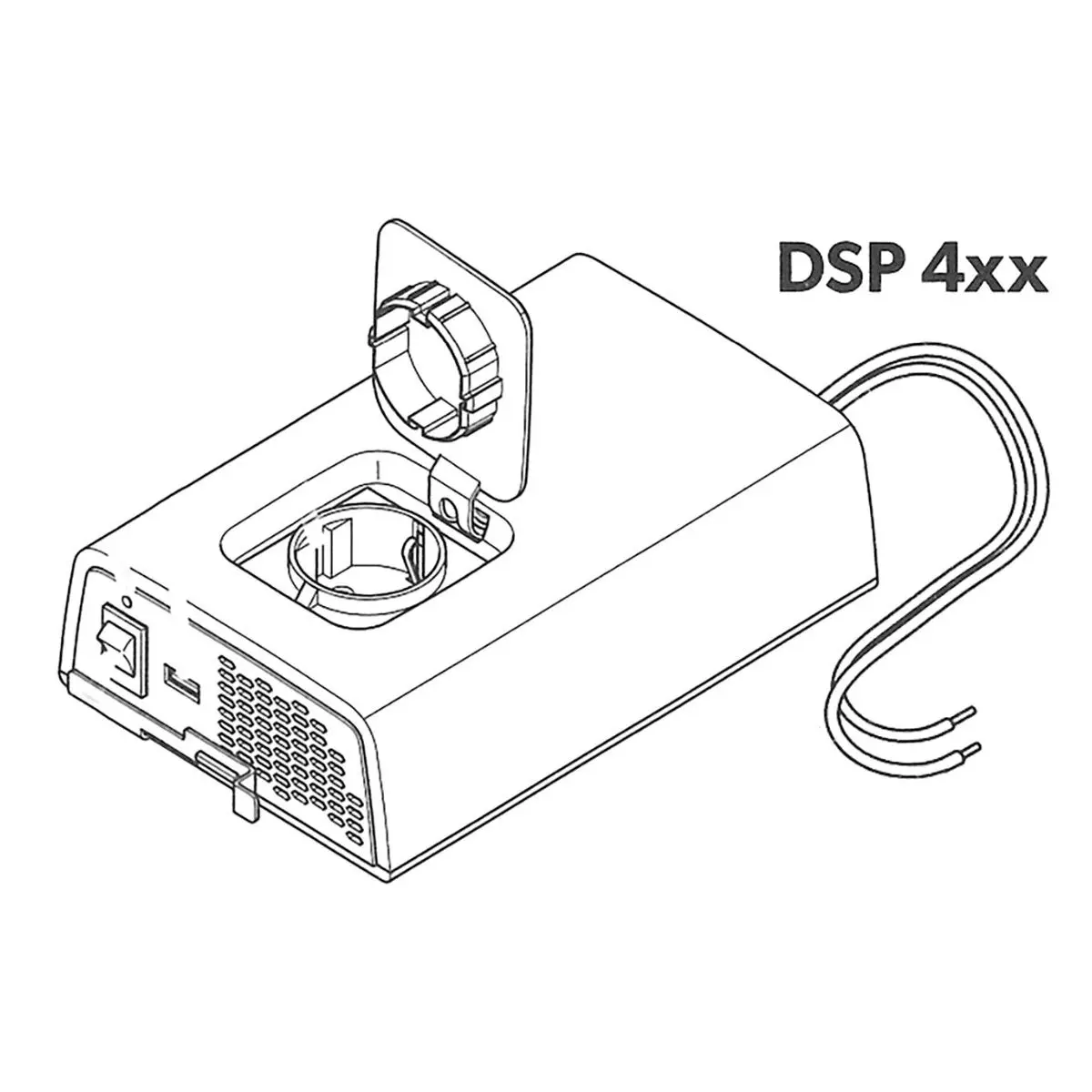 Sínusový menič SinePower DSP - 12 V / 350 W