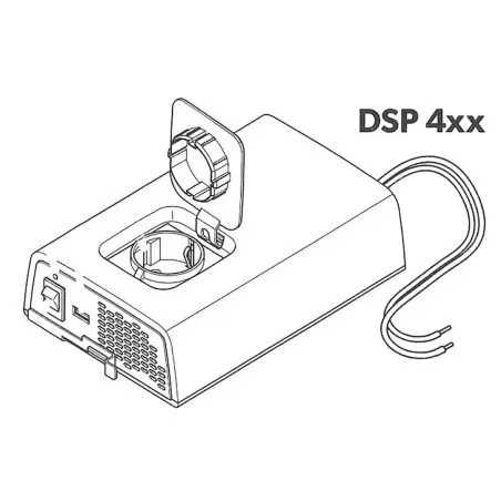 Sínusový menič SinePower DSP - 12 V / 350 W