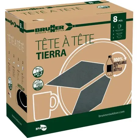 Geschirrset Tête-à-Tête Tierra