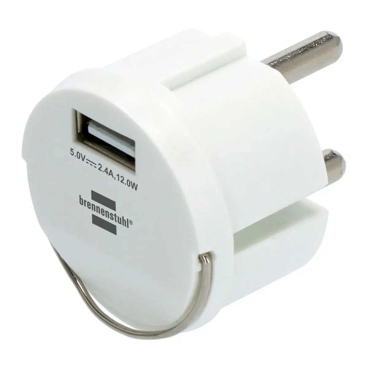 USB Steckdosenadapter 2,4A wei