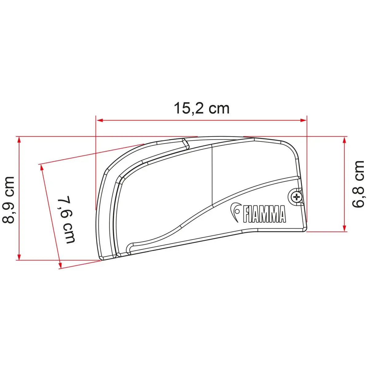 Markise Fiamma F40van 210 - Dachmarkise