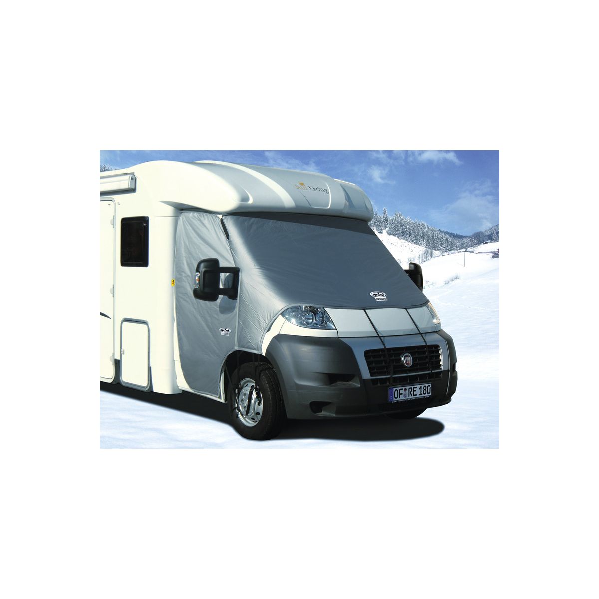 Acoperire parbriz exterior Carbest termo mat pentru Ducato din 2007