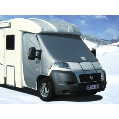 Carbest Thermomatte außen Scheibenabdeckung für Fiat Ducato und Baugleiche ab 2014