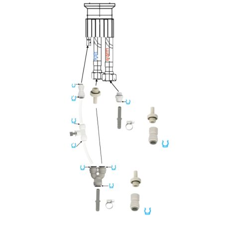 Installations-Set für UVC-Wasserhahn